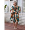 Nemidor Womens Casual Plus Size Summer Boho Floral Print Swing