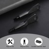 Amaxiu Mini Screwdriver Keychain, 2 Pieces Portable Phillips Flathead Screwdriver