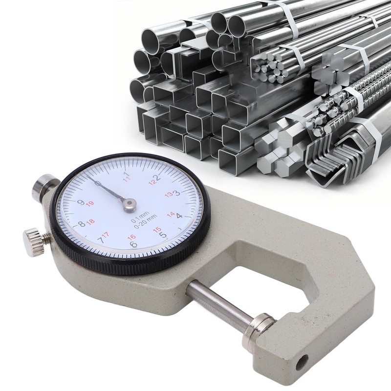 Thickness Gauge Portable Clear Scale Pointer Display Wear Resistant Thickness
