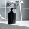 JIMEI Black Marble Soap Dispenser Hand or Dish for Bathroom