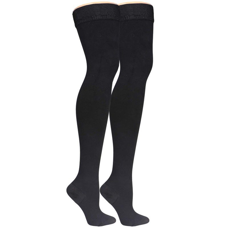 Truform Compression Socks, 20-30 Mmhg, Men's Dress Socks, Thigh High