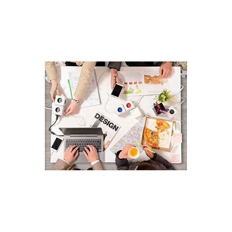 Allocacoc PowerCube Extendeds (Type E, Grey)