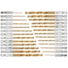 26-Piece Hexagonal Drill Bit Set, 1.5-6.5 mm Drill Bit with