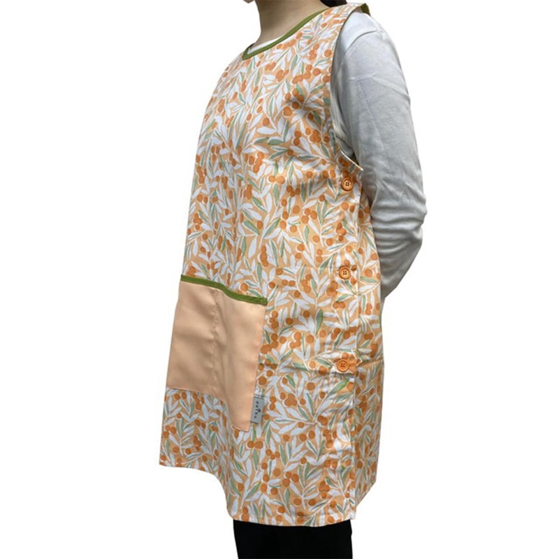 Marushin 0545028600 Orchid Apron, Polku Mezza Maruya, Nursery School, Kindergarten,