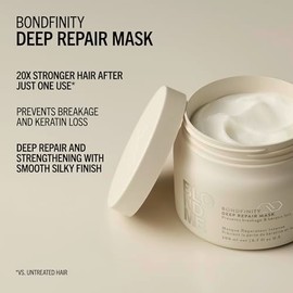 BlondMe Bondfinity Deep Repair Mask for Blonde Hair | Intensive Hair Treatment | Strengthens, Repairs, & Prevents Breakage | For Blonde, Lightened, & Grey Hair
