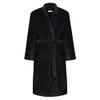 Ben Sherman Randol Men's Fleece Bath Robe, black