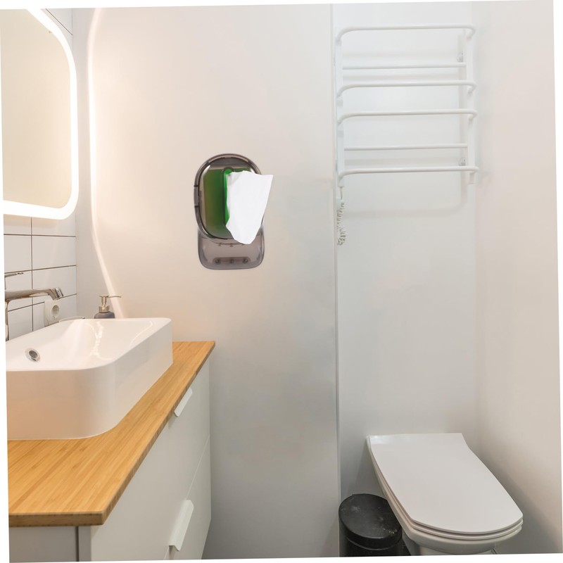 Cabilock Tissue Box -Mounted Tissue Cases Napkin Storage Easy to