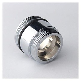 Adapter / Reducer M24 x 1 Male Thread to M22 x 1 Male Thread Extra Long for Connecting Tap Attachments to Design Fittings with Low M24 x 1 Thread