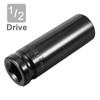 TOP-VIGOR 1/2 Drive by 17mm Deep Impact Socket 3.15" Length,