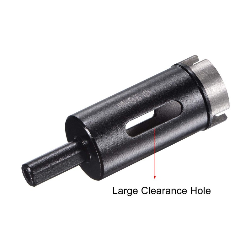 sourcing map 28mm Diamond Core Drill Bits Dry or Wet