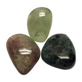 Large Premium Fluorite Tumbled Crystal for Reiki, Energy Healing, Chakra Balance, Home Decor - Natural Gemstones and Healing Stones.Bulk Crystals and Healing Stones - Gemstones and Crystals