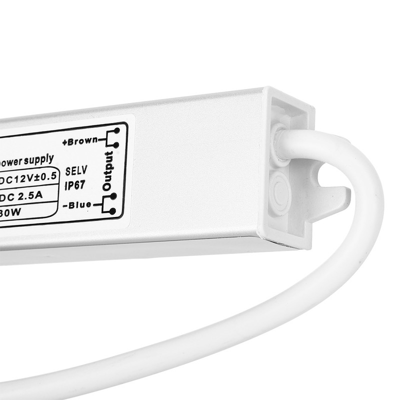 12V 30W LED Waterproof Switch Power Supply Outdoor Waterproof LED