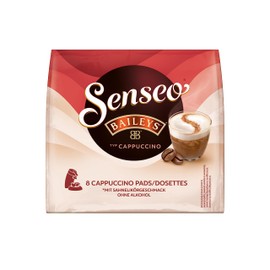 Senseo Cappuccino Baileys Pads 8 Coffee Pods 92g