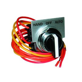 Siemens 49SAS01 Pilot Device, Hand-Off-Auto Selector Switch, 14, 17, 18, 36, 37, 40, 83, 84, LEN, CLM, LED,LEF, LEB, CMN, CMF, CMB Class, 1, 12, 4/4X Enclosure Type, 0-8 (20-400A) Controller Size