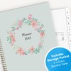 Blue Sky 2026 Weekly and Monthly Planner Calendar, January 2026