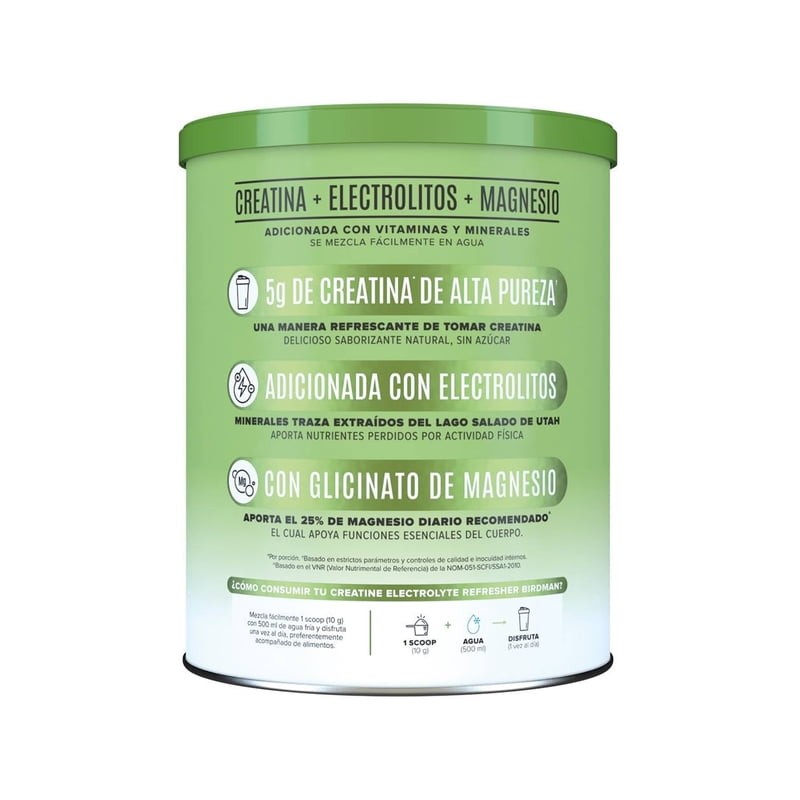 Suplemento Alimenticio Birdman Creatine Refresher Lemon Twist 300gr
