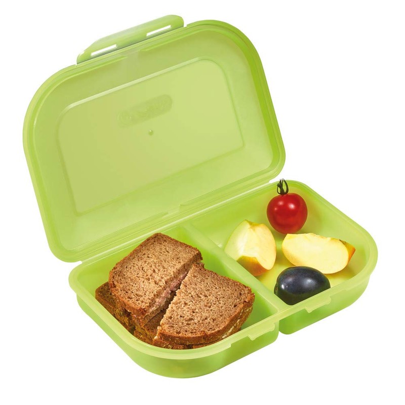 Herlitz 11415296 Lunch Box, Green, Green
