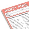 Knock Knock Party Foul Nifty Note, Checklist Memo Pad, 4