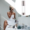 Healifty Refillable Airless Pump Bottle 50 ml Empty Cosmetic Dispenser