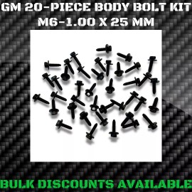 GM Replacement 1982-2005 GMC S10 S15 Sonoma Interior Body Core Support 10 mm Screws Bolts GM