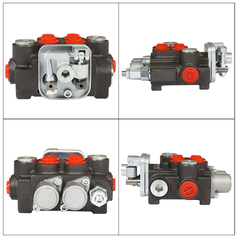 waltyotur Hydraulic Directional Control Valve 3600 PSI, 2 Spool 11