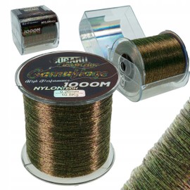 Carp Line Monofilament Fishing Line Tsugaru Camouflage 1000 m 0.26 mm - 10.8 kg