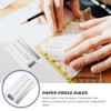 SOLUSTRE High-precision transparent crack width ruler for accurate testing of