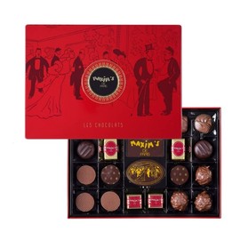 Maxim's de Paris Gourmet Milk and Dark Chocolate Candies Assortment 22 Chocolates 7.6oz