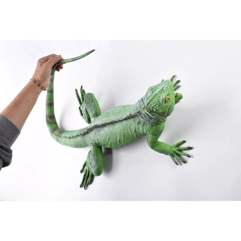 Dillon Iguana, Lizard, Museum Quality, Foam Rubber Reptile, Toy, Educational,