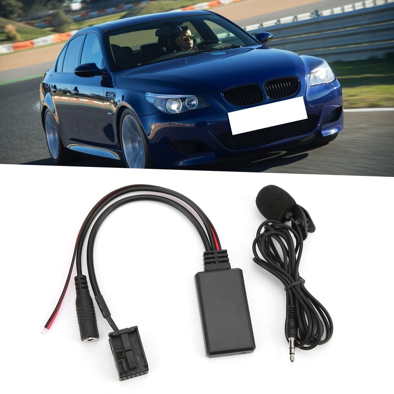 Akozon Aux-In Adapter, Bluetooth 5.0 Car AUX Cable Adapter with