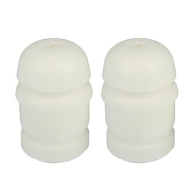 QUARKZMAN Set of 2 Car Front Spring Jounce Bumper for Jeep Wrangler JK 07-18 White