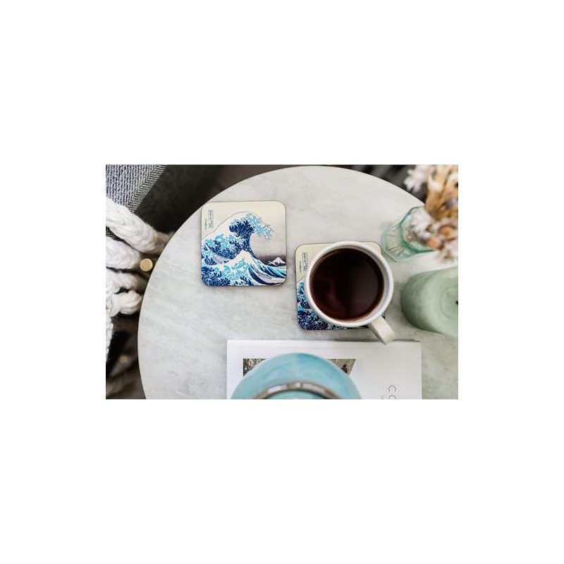 Museums & Galleries Set of 4 Cork Backed Coasters -