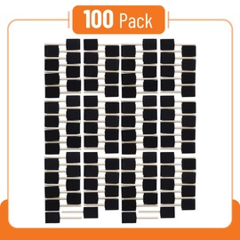 Bates Foam Paint Brushes, 2-Inch, 100 Pack - Sponge & Foam Brushes for Painting, Staining & Mod Podge