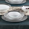 24 Piece Dinnerware Set-Fine China, Service for 4 by Lorren