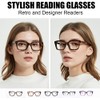 JiSoo Sunglasses Readers Women Oversized Reading Sunglasses