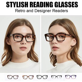 JiSoo Sunglasses Readers Women Oversized Reading Sunglasses