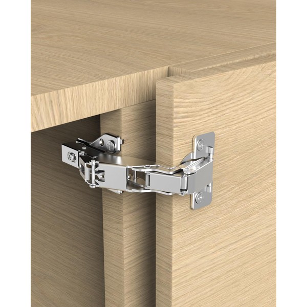 2 Pack 180 Degree Soft Close Cabinet Hinges, Lazy Susan