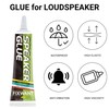 FIXWANT Loud Speaker Repair Glue Foam Side Dust Cap Rubber