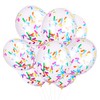Globos de fiesta de cumpleaños, paquete de globos de confeti,
