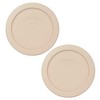 Pyrex 7202-PC 1-Cup Blush Food Storage Replacement Lid (2-Pack) -