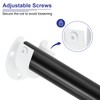 uxcell 4 Pcs 38mm / 1-1/2" Inch Closet Rod Bracket