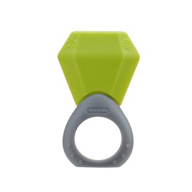 Innobaby TEETHIN' Smart Birthstone Ring TEETHER - August (Peridot)