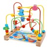 Juego Laberinto Interactivo Montessori De Madera Cuentas