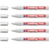 Edding 750 White Paint Marker 2-4 mm Round Pack of