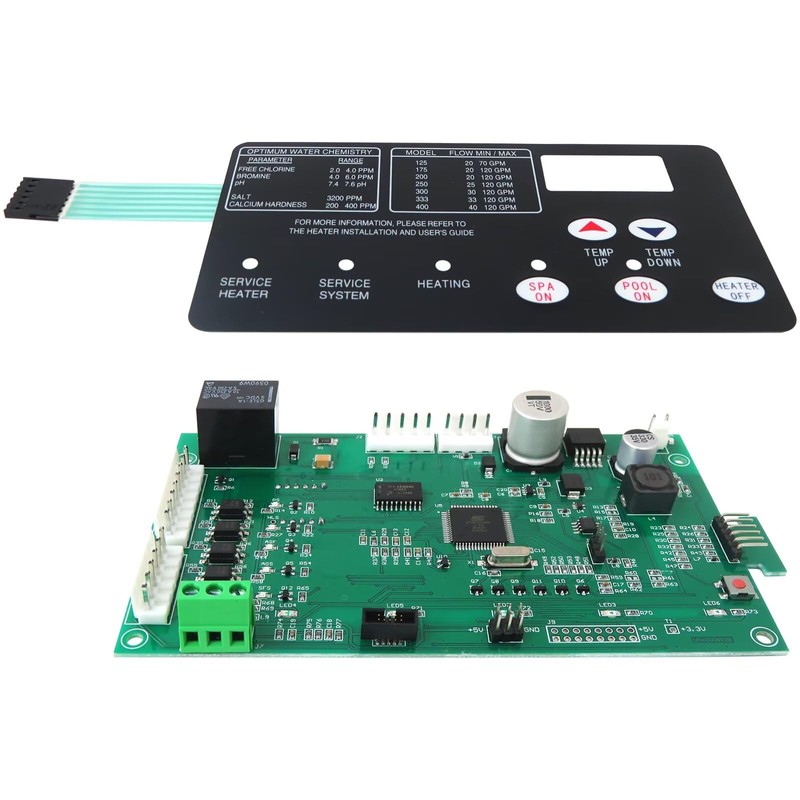 KOGUNXU 42002-0007S Control Board Kit with 472610Z Switch Membrane Pad