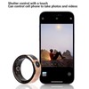 XUMIUZIY Smart Ring, Fitness Ring with Touch Screen, 5ATM Water