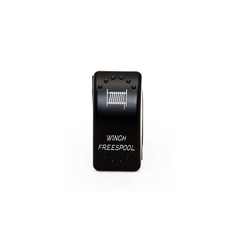 LED-Mafia Front Rear Winch Freespool JJ16 Symbol Toggle Switch Rocker