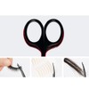 YINKE Partial Care Scissors, Curved Blade, Round Tip, For Dogs,