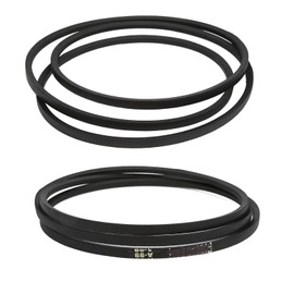 Mower Deck Belt, 101inx1/2in Rubber Lawn Mower Deck Belt 197253 429636 532197253 Replacement for AYP for Poulan for Mowers