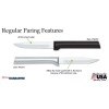 Rada Cutlery Regular Paring Knife | Silver | 100% USA